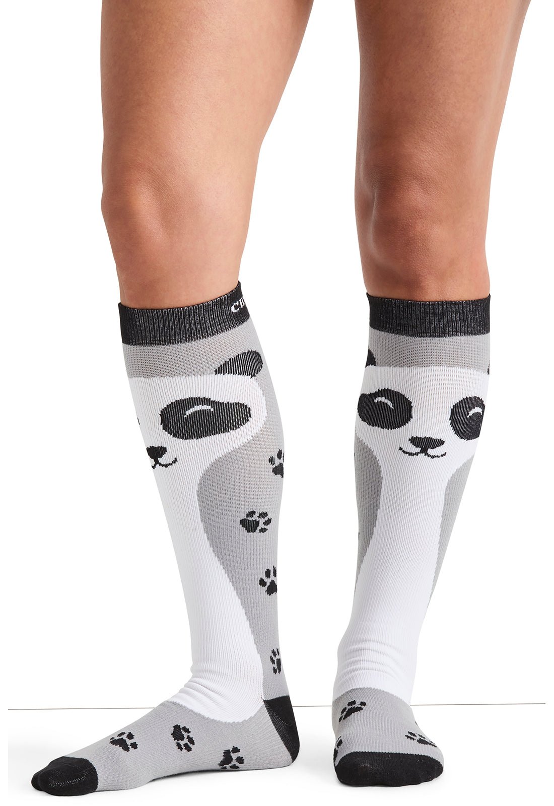 Peaking Panda Compression SocksCherokee LegwearPRINTSUPPORT-PEPND