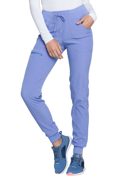 Petite HeartSoul Scrub Jogger Women's Petite Scrub Jogger HeartSoul Ceil Blue XXS 