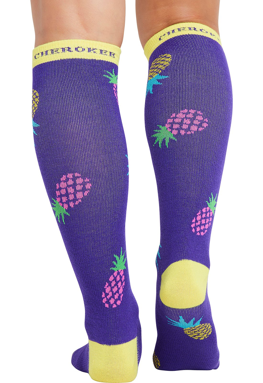 Pineapple Toss Compression SocksCherokee LegwearPRINTSUPPORT-PNETS