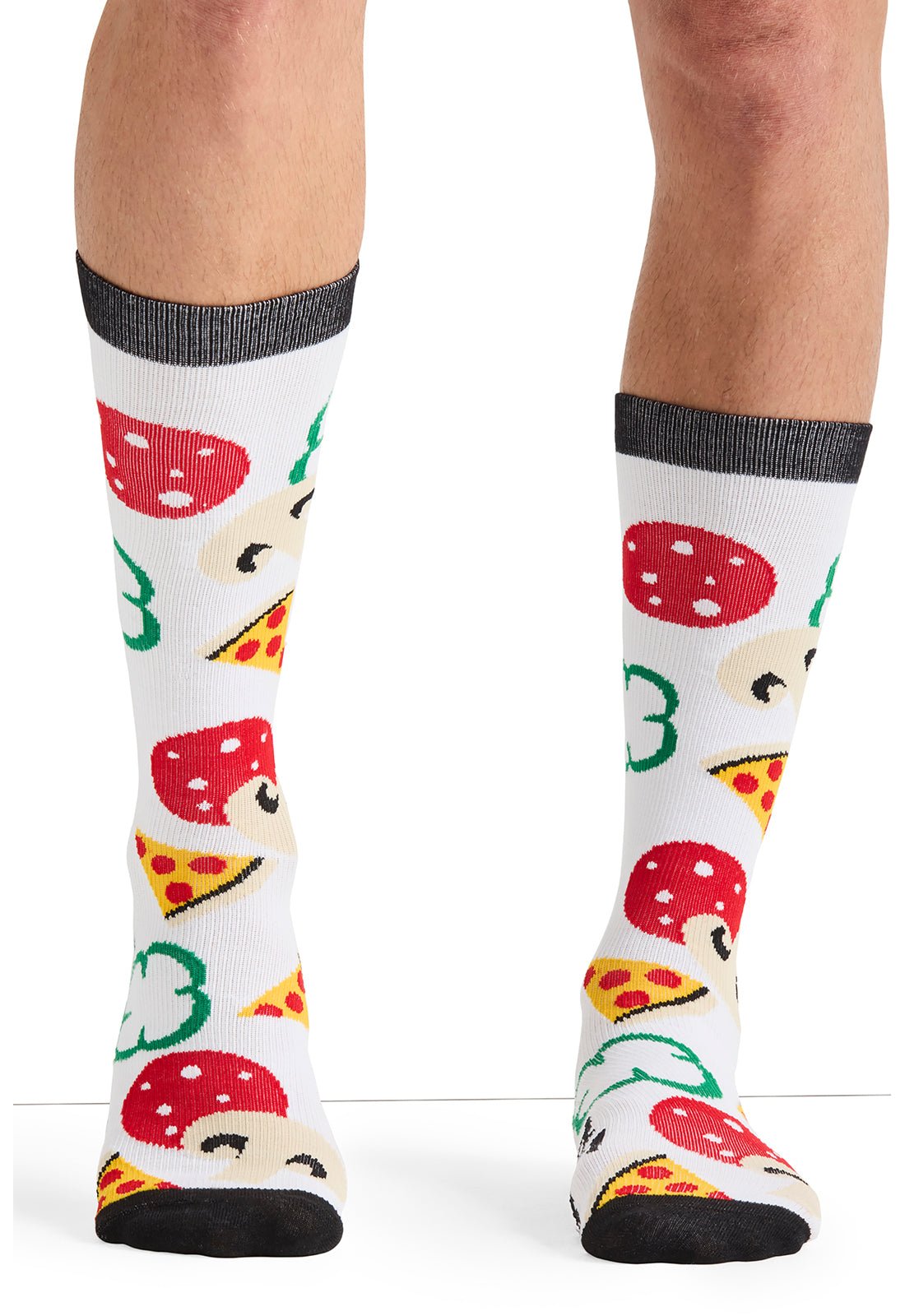Pizza Me - Men's Compression SocksCherokee LegwearMPRINTSUPPORT-PZAME