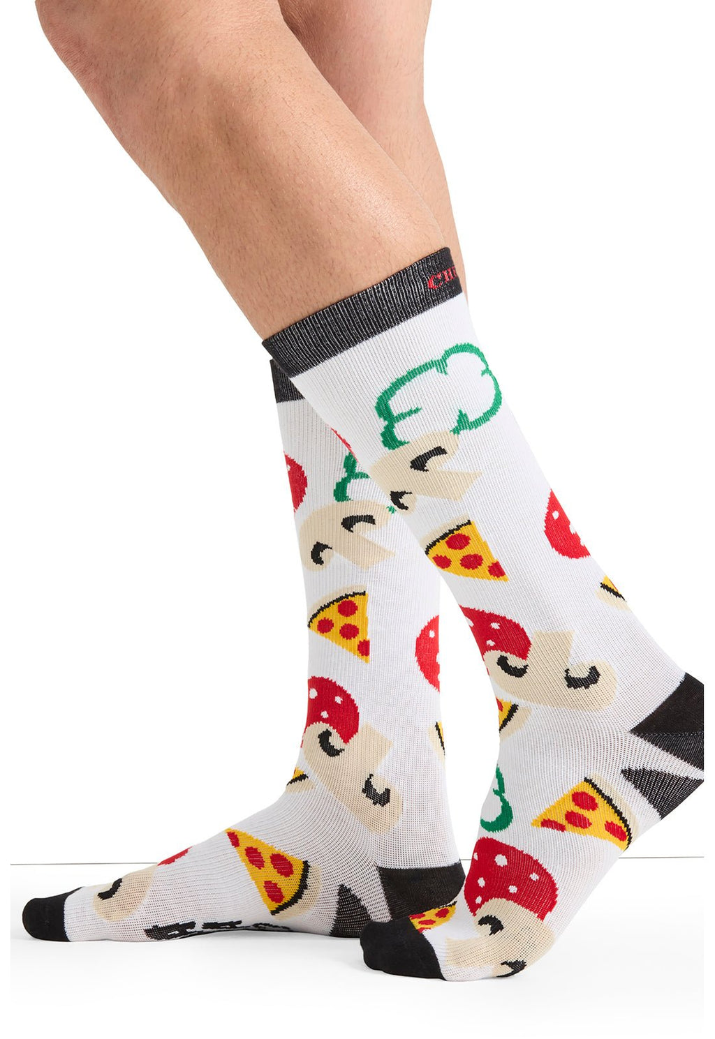 Pizza Me - Men's Compression SocksCherokee LegwearMPRINTSUPPORT-PZAME