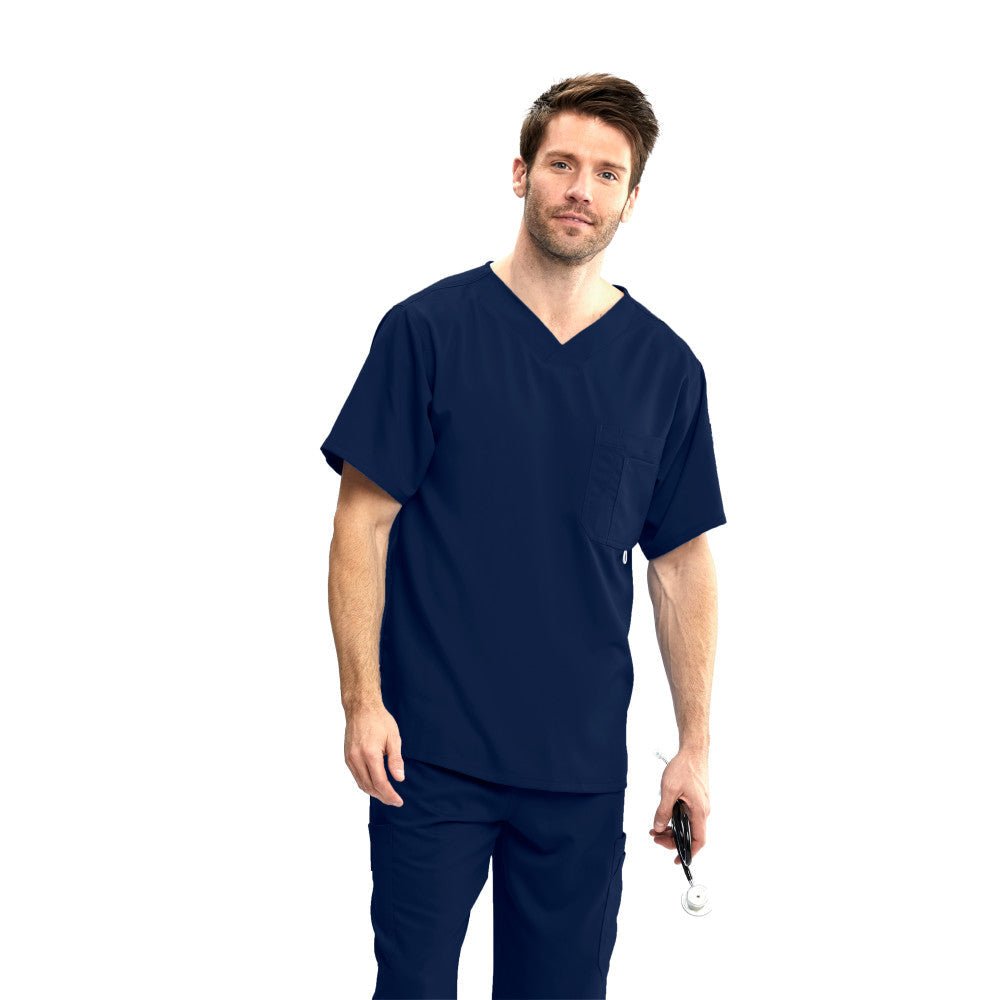 Preston Men's Scrub TopGrey's Anatomy Classic0107-WINE-XS