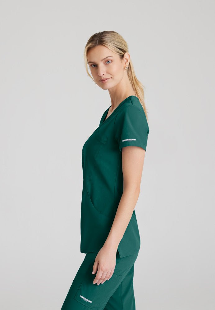 Reliance Crossover Scrub TopSkechers by BarcoSK102-HUNTER-XXS