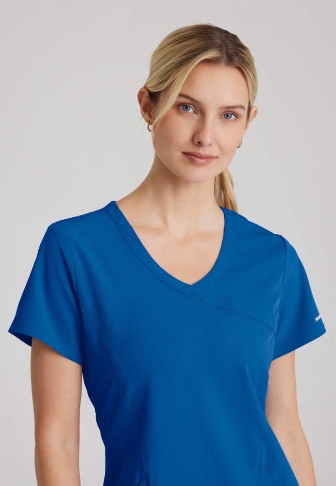 Reliance Crossover Scrub TopSkechers by BarcoSK102-ROYAL-XXS