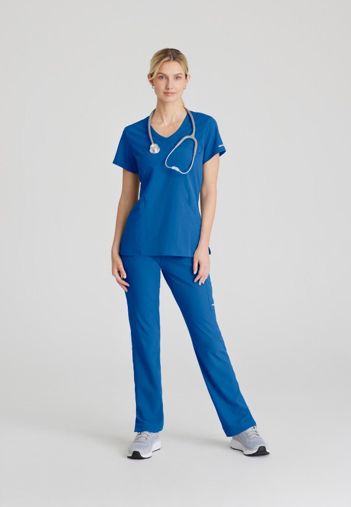Reliance Crossover Scrub TopSkechers by BarcoSK102-ROYAL-XXS