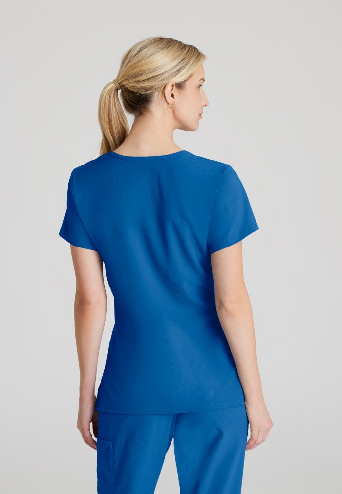 Reliance Crossover Scrub TopSkechers by BarcoSK102-ROYAL-XXS