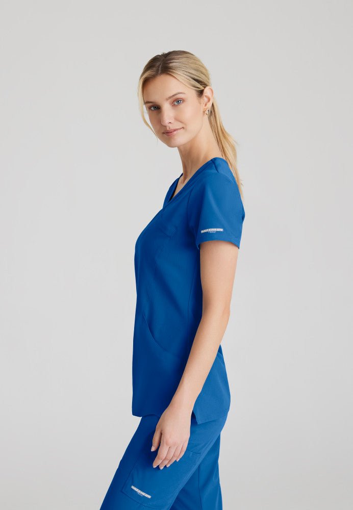 Reliance Crossover Scrub TopSkechers by BarcoSK102-ROYAL-XXS