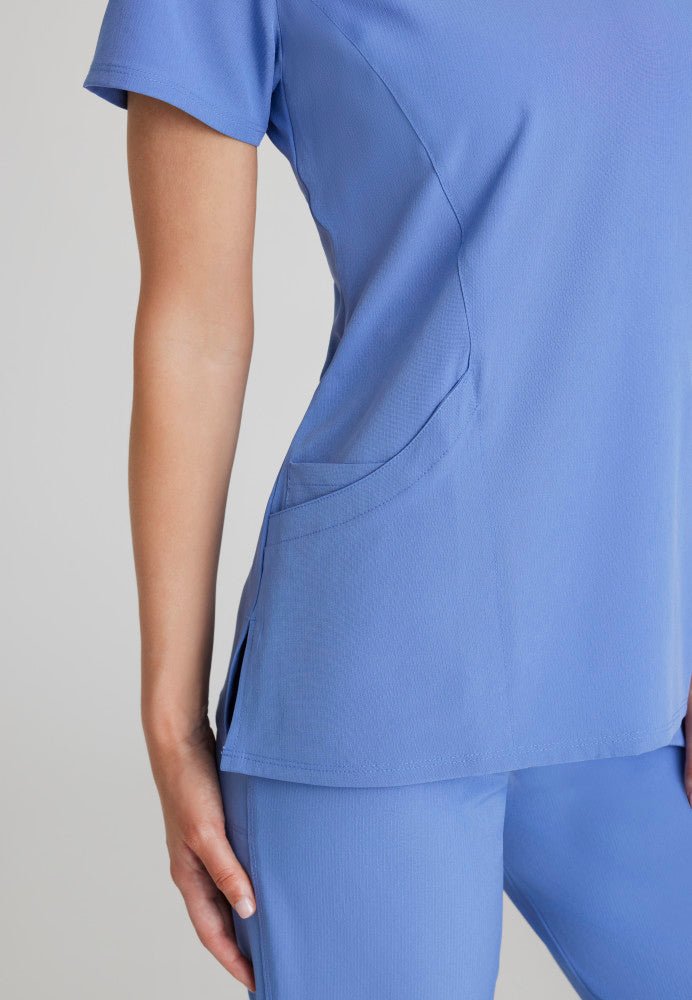 Reliance Crossover Scrub TopSkechers by BarcoSK102-TEAL-XXS