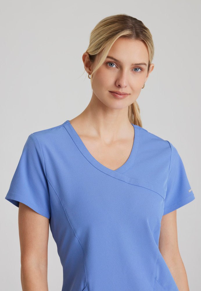 Reliance Crossover Scrub TopSkechers by BarcoSK102-TEAL-XXS