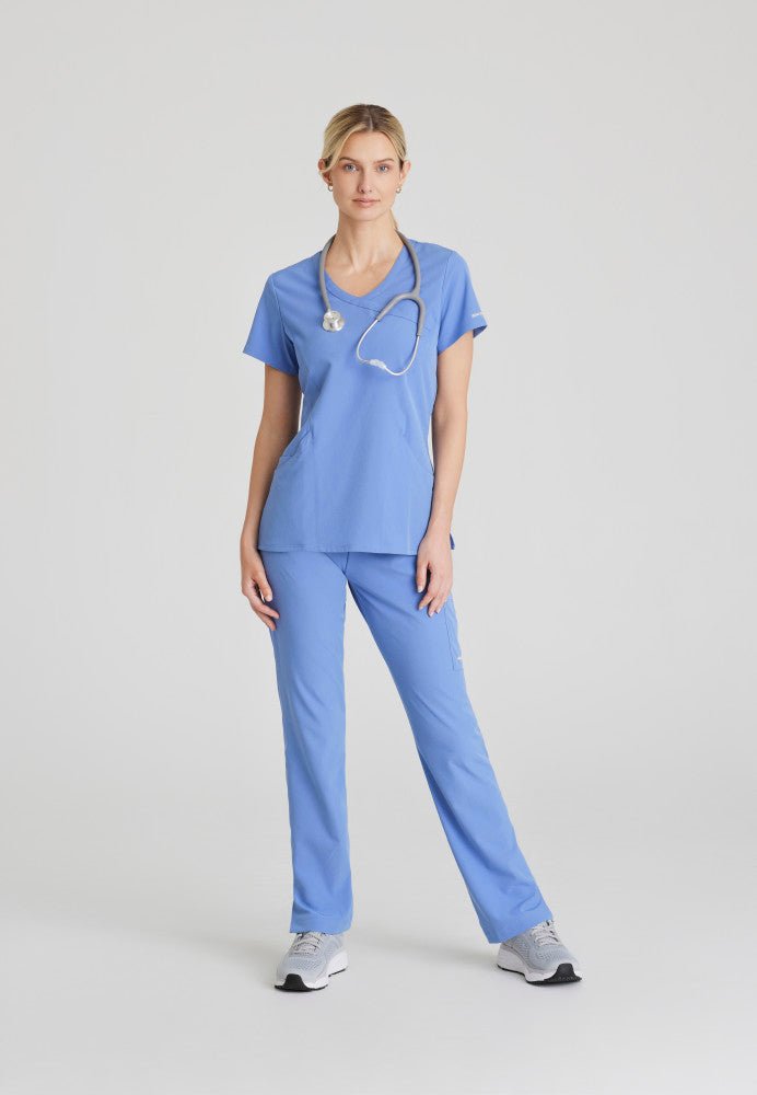 Reliance Crossover Scrub TopSkechers by BarcoSK102-TEAL-XXS