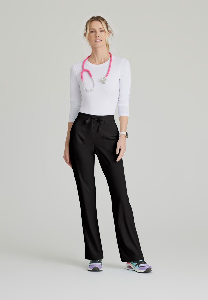 Reliance Mid - Rise Scrub PantSkechers by BarcoSK201-BLACK-XXS