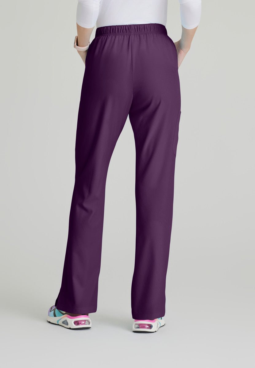 Reliance Mid - Rise Scrub PantSkechers by BarcoSK201-EGGPLANT-XXS