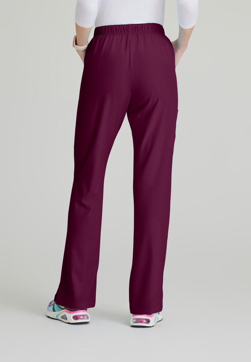 Reliance Mid - Rise Scrub PantSkechers by BarcoSK201-WINE-XXS