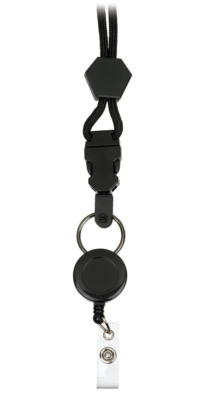 Retractable Neck LanyardPrestige Medical6053-BLK