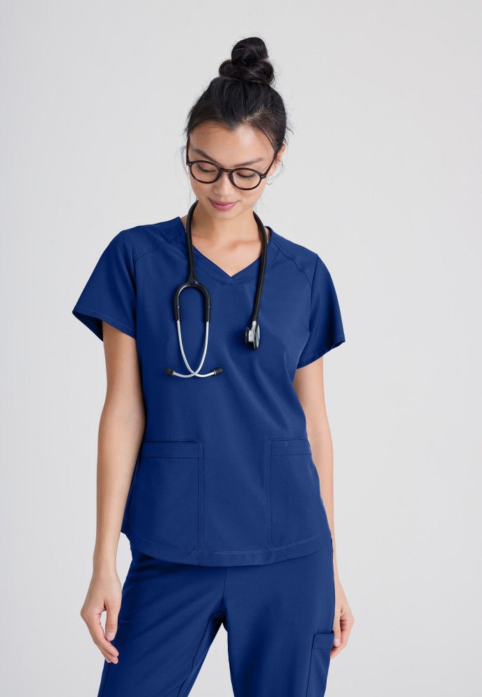 Rhythm 2 - Pocket Scrub TopGrey's Anatomy EvolveGSST180-INDIGO-XXS
