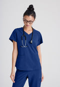 Rhythm 2 - Pocket Scrub TopGrey's Anatomy EvolveGSST180-INDIGO-XXS