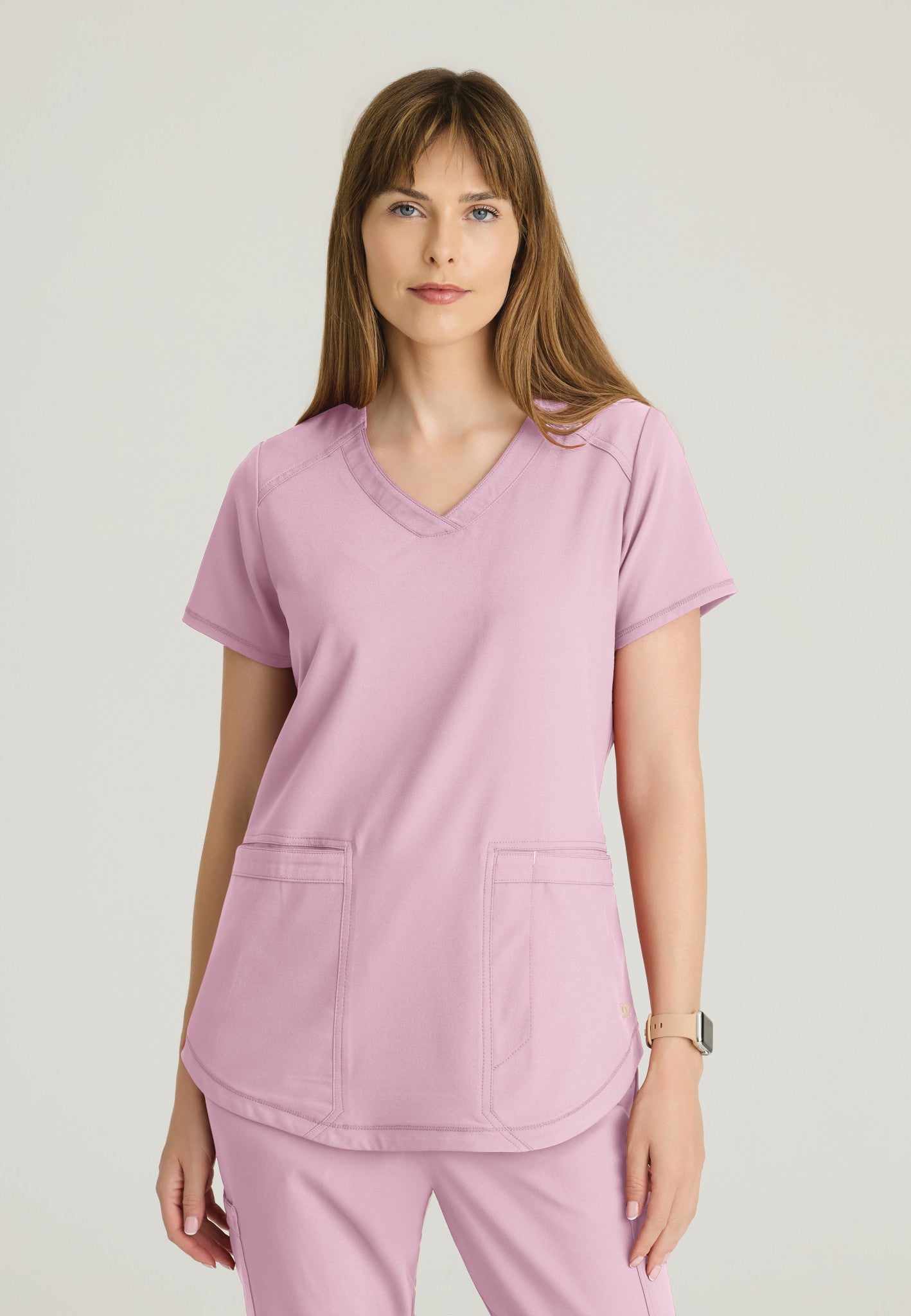 Rhythm 2 - Pocket Scrub TopGrey's Anatomy EvolveGSST180-MISTYPINK-XXS