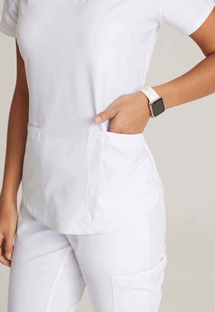 Rhythm 2 - Pocket Scrub TopGrey's Anatomy EvolveGSST180-WHITE-XXS
