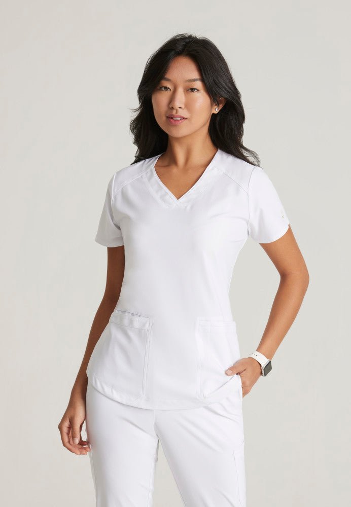 Rhythm 2 - Pocket Scrub TopGrey's Anatomy EvolveGSST180-WHITE-XXS