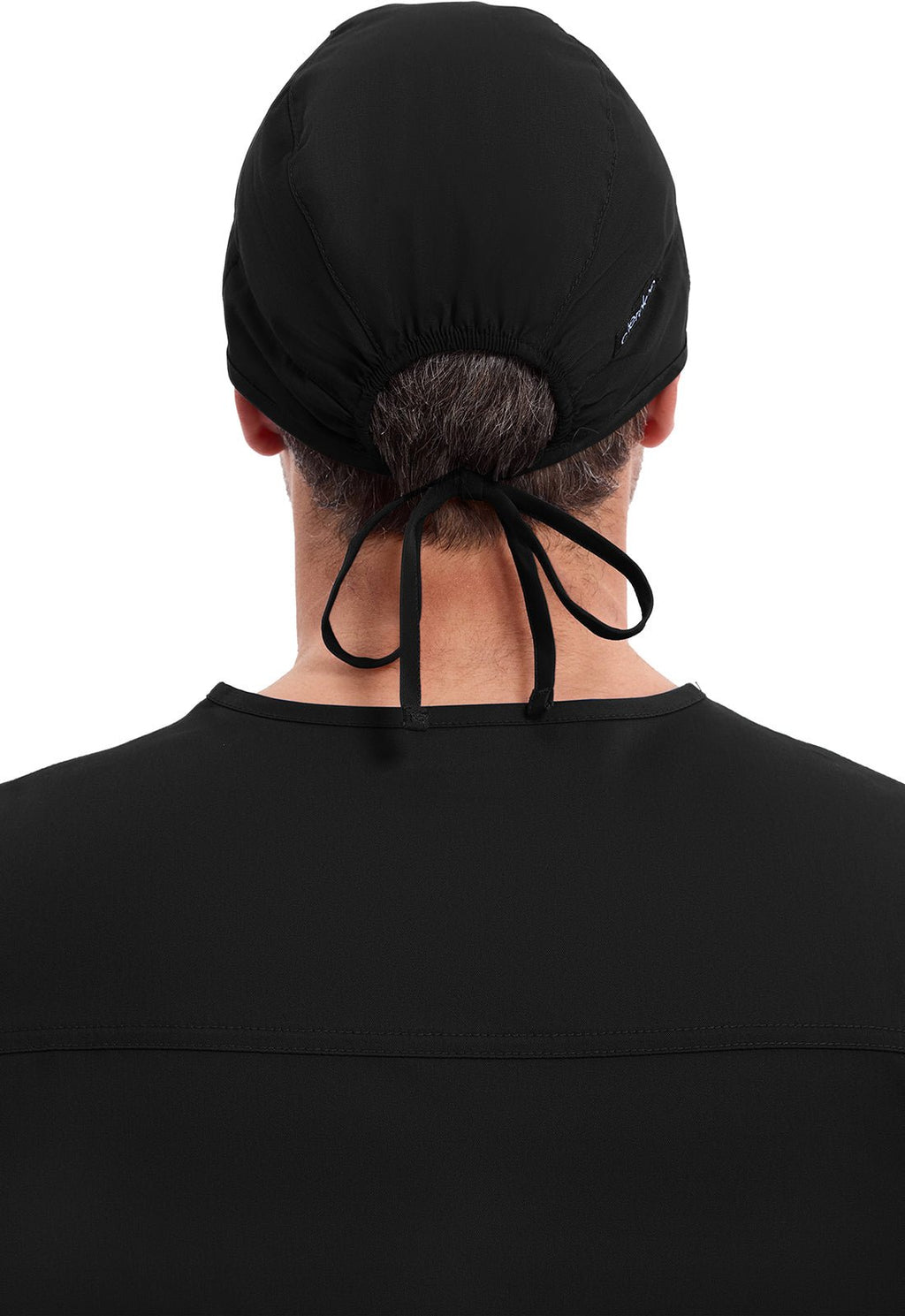 Scrub Hat – Adjustable Tie - Back, Unisex Fit with SweatbandCherokee Workwear2506-BLKW