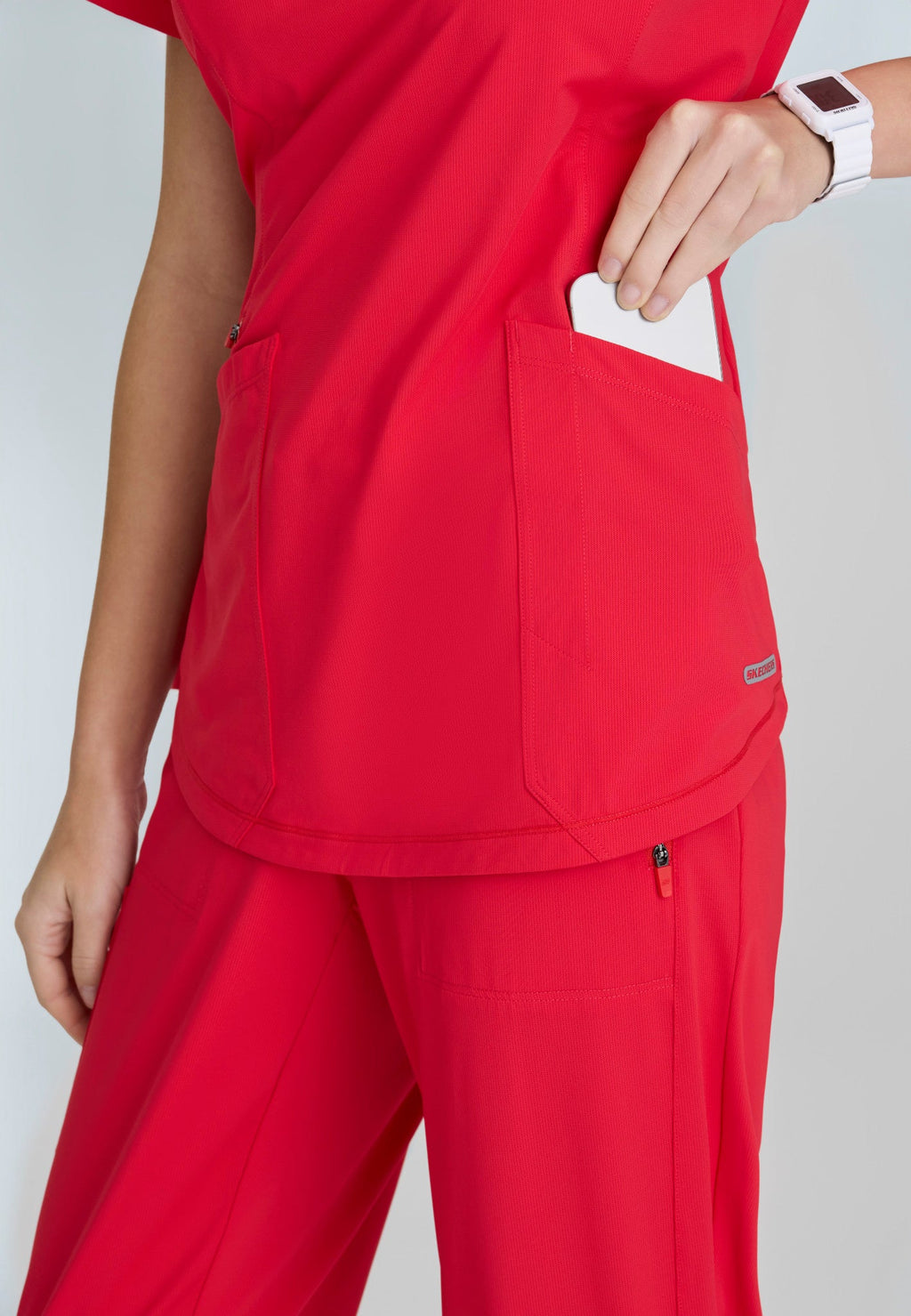 Serene 3 Pocket Scrub TopSkechers Slip - ins by BarcoSKT220-HERO-XXS