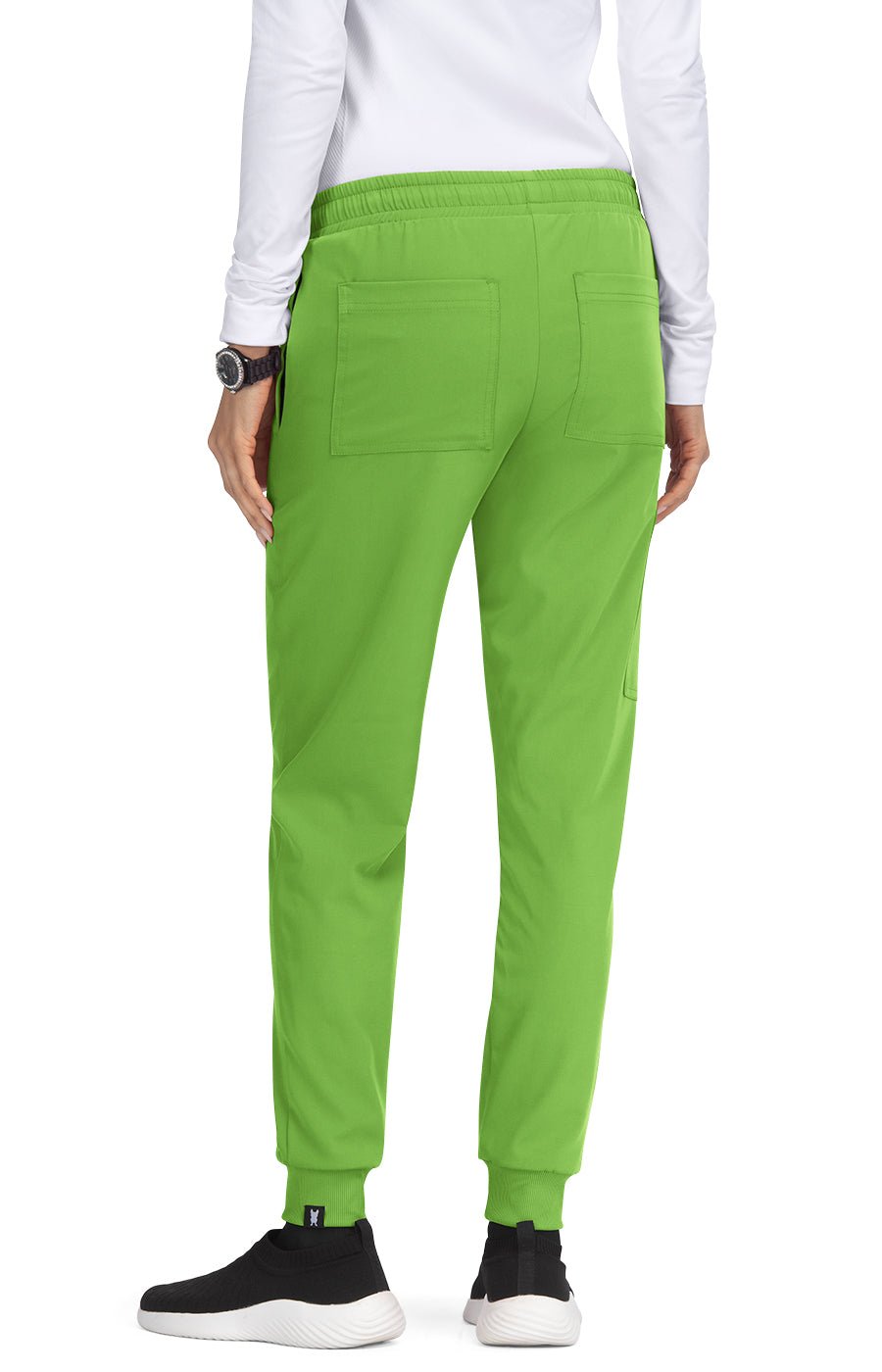Shanelle Women's 5 - Pocket Jogger Scrub Pantskoi French BullF700-GREENTEA-XXS