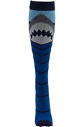 Shark Attack - Men's Compression SocksCherokee LegwearMPRINTSUPPORT-SHKAT