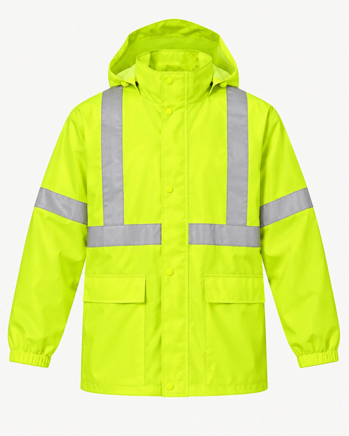 Hi-Vis Safety Rain Jacket