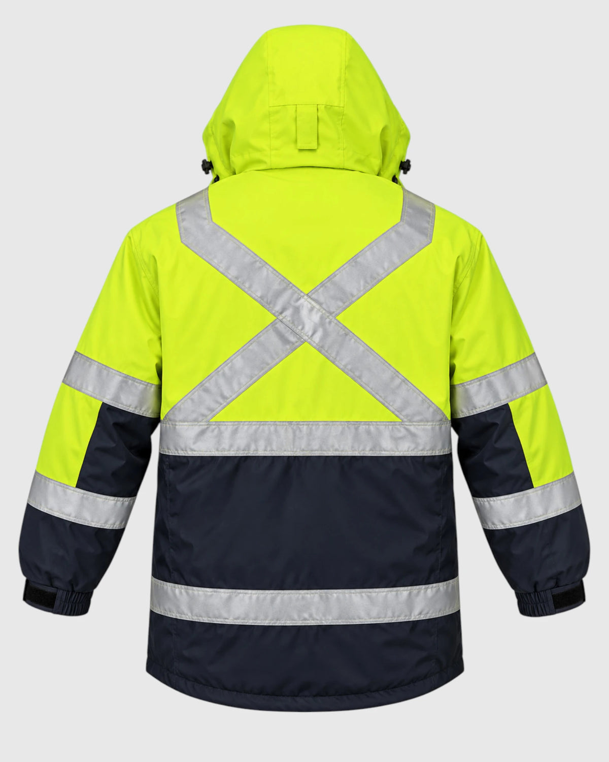 SJ62 Two-Tone 6-in-1 Rain Safety Jacket