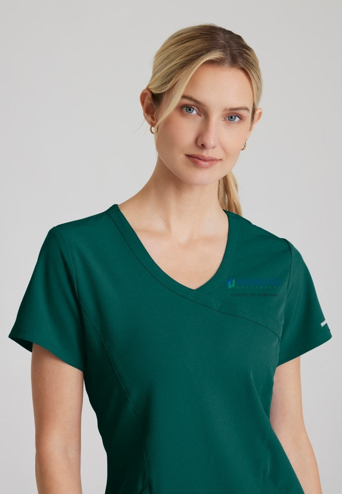 First Year Nipissing Nursing - Women's Reliance Scrub Top Women's Scrub Top Skechers