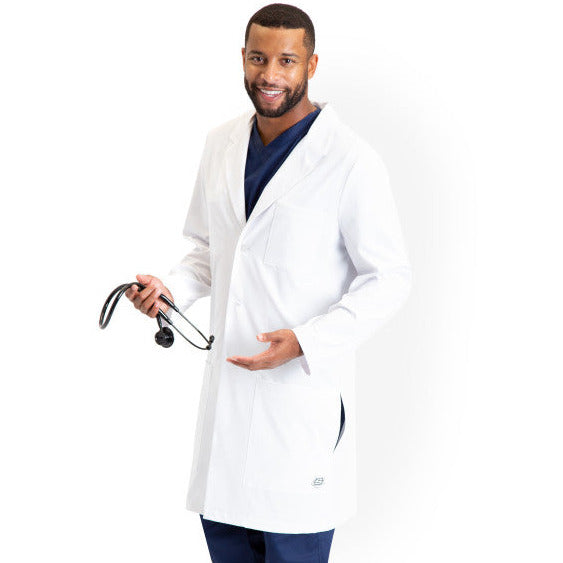 Men's Antimicrobial Lab Coat with 4-Way Stretch Men's Lab Coat Skechers 32  