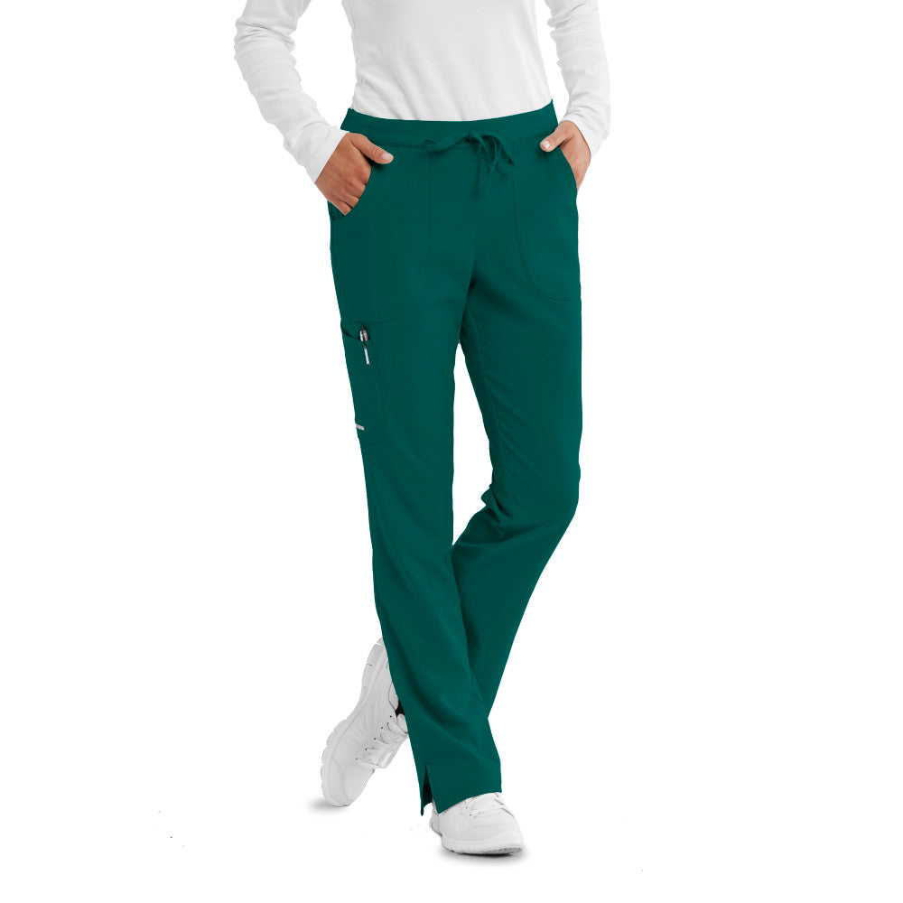 Skechers Reliance Pant - Women's Cargo Scrub Pant in Classic Colors Women's Scrub Pant Skechers Hunter Green XXS 
