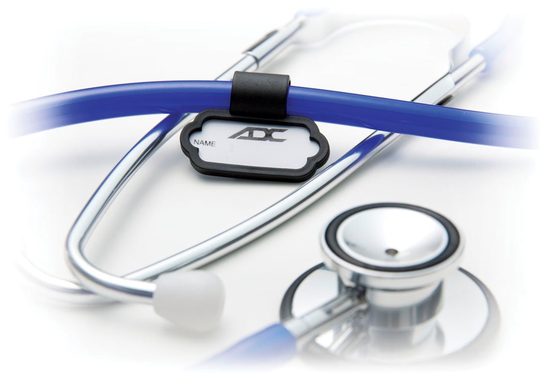 Stethoscope ID tag in BlackADCAD698Q-BK