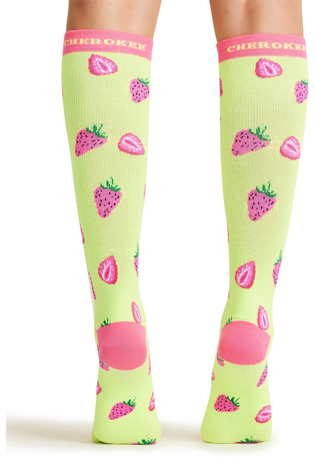 Strawberry Patch Compression SocksCherokee LegwearPRINTSUPPORT-STWPT-REG