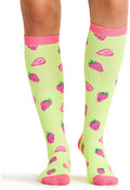 Strawberry Patch Compression SocksCherokee LegwearPRINTSUPPORT-STWPT-REG