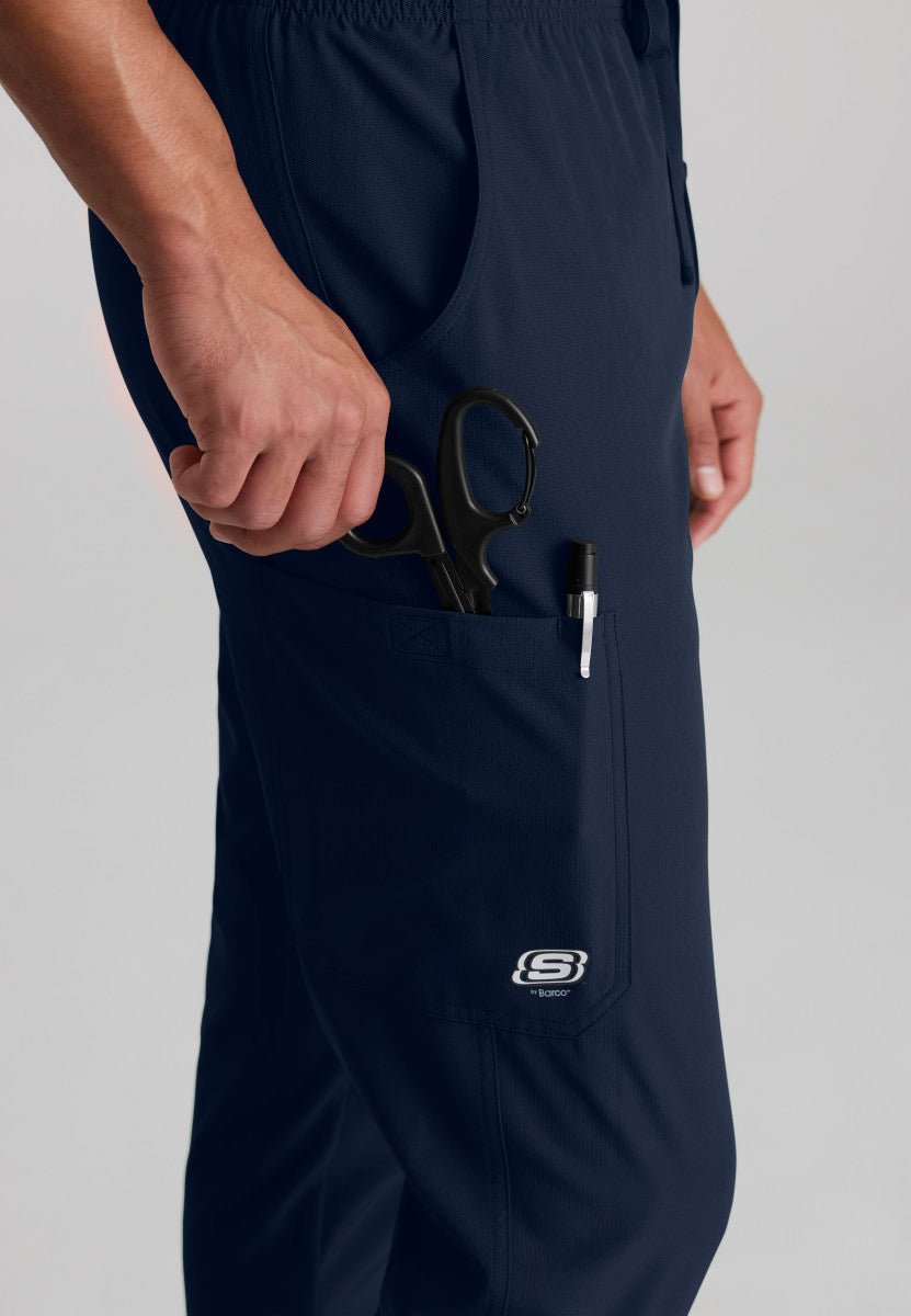 Structure 3 - Pocket Scrub JoggerSkechers by BarcoSKP572-NAVY-XS