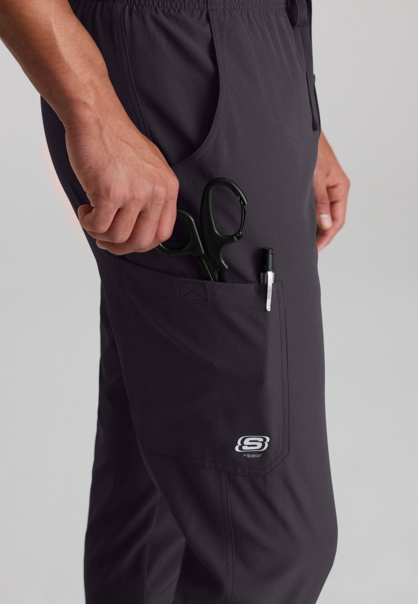 Structure 3 - Pocket Scrub JoggerSkechers by BarcoSKP572-PEWTER-XS