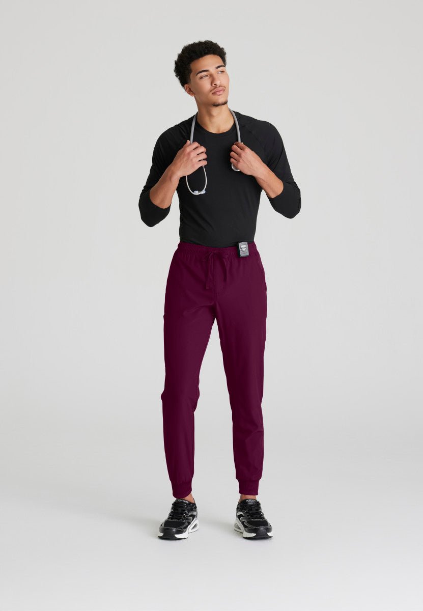 Structure 3 - Pocket Scrub JoggerSkechers by BarcoSKP572-WINE-XS