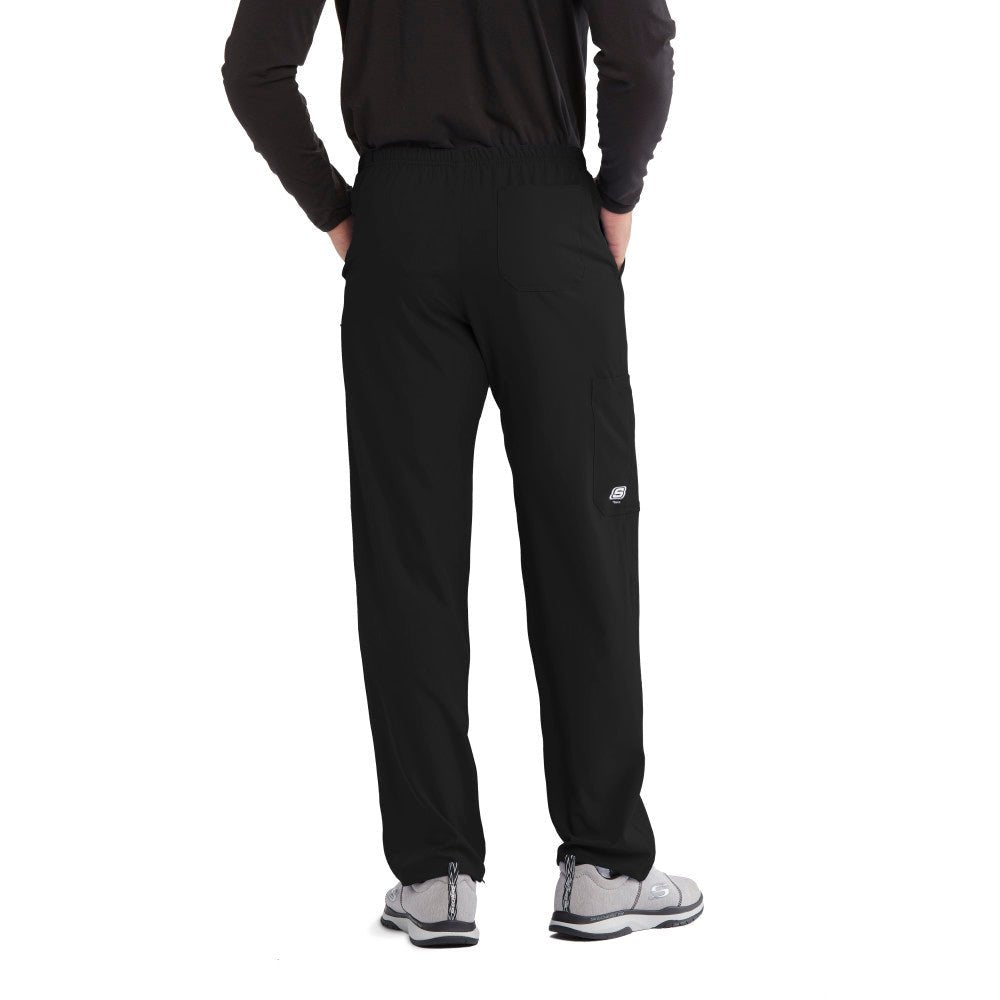 Structure 4 - Pockets Scrub PantSkechers by BarcoSK0215-BLACK-XS