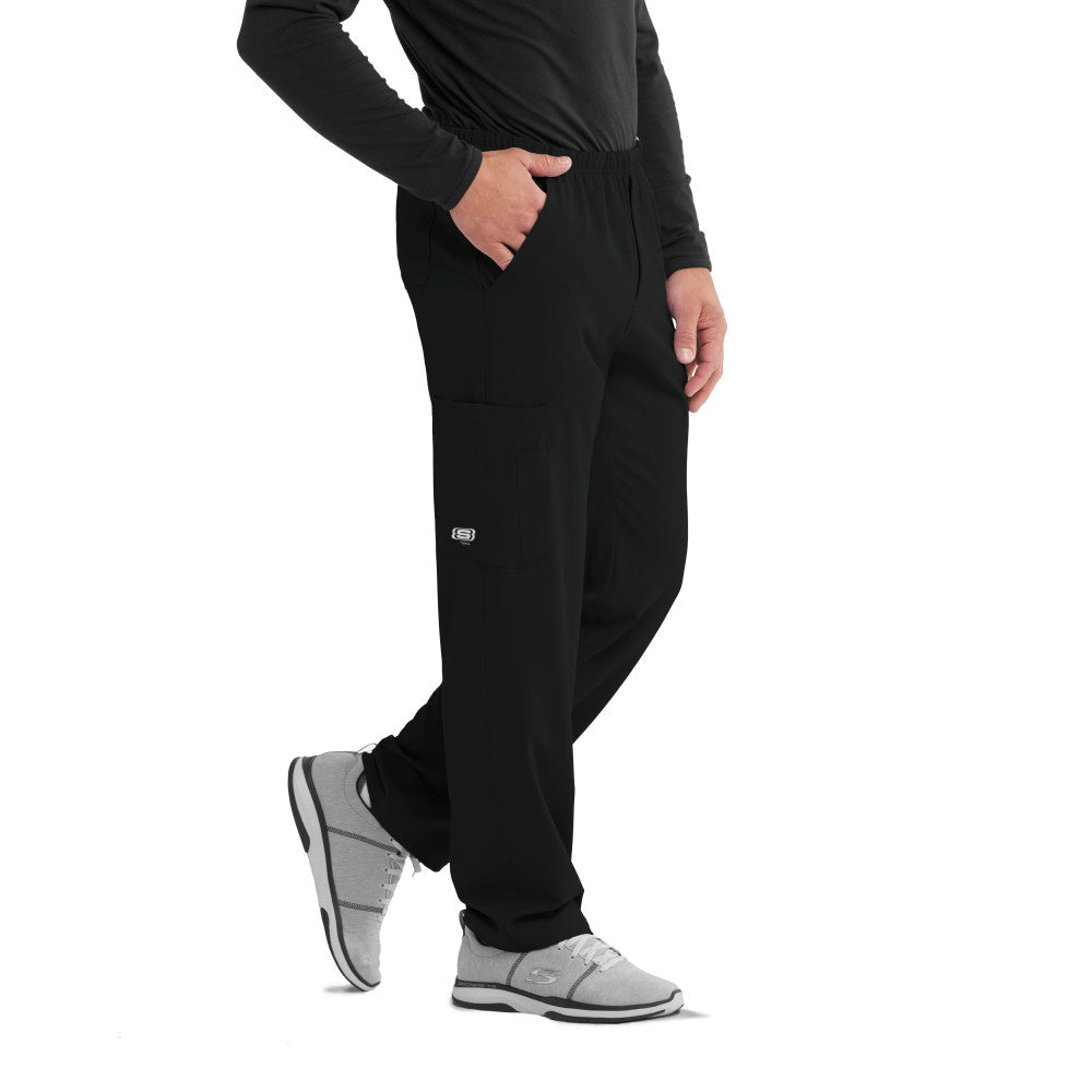 Structure 4 - Pockets Scrub PantSkechers by BarcoSK0215-BLACK-XS