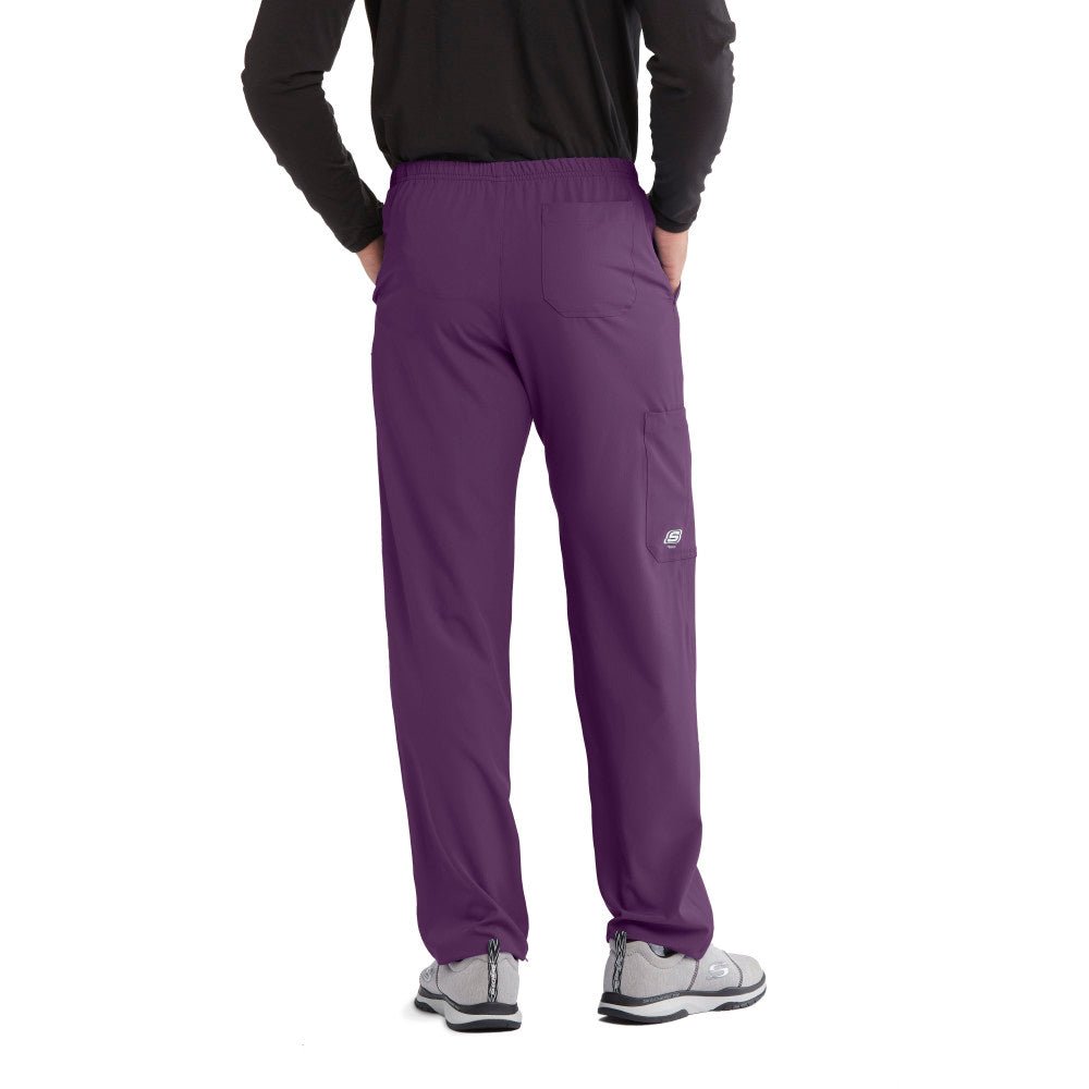 Structure 4 - Pockets Scrub PantSkechers by BarcoSK0215-EGGPLANT-XS
