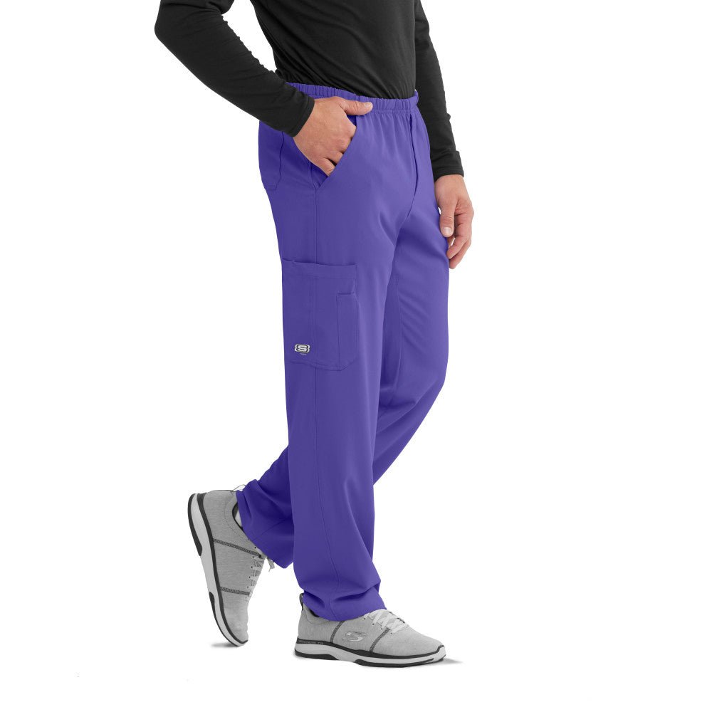 Structure 4 - Pockets Scrub PantSkechers by BarcoSK0215-GRAPE-XS