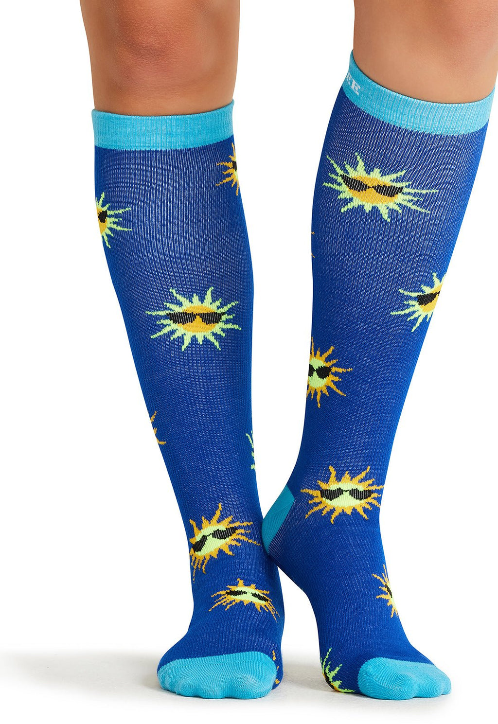 Sunny Days Compression SocksCherokee LegwearPRINTSUPPORT-SNYD