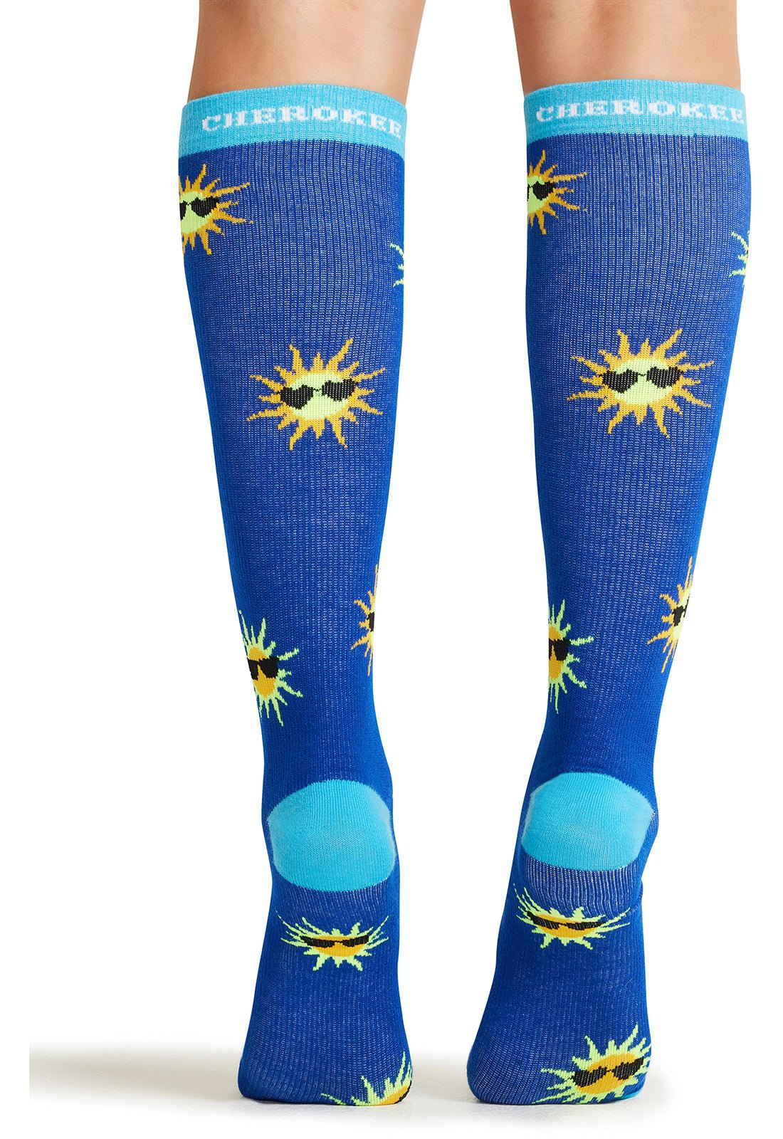Sunny Days Compression SocksCherokee LegwearPRINTSUPPORT-SNYD