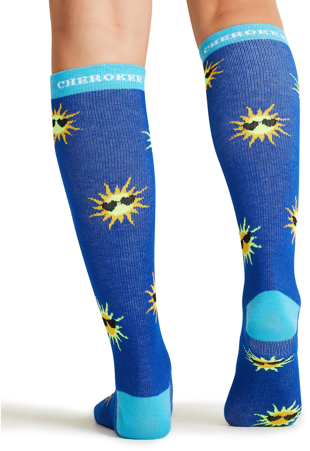 Sunny Days Compression SocksCherokee LegwearPRINTSUPPORT-SNYD