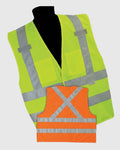 SV33 Class 2 Safety Vest Dual-Stripe with Pockets