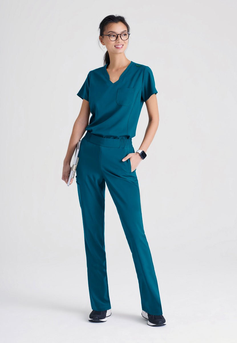 Sway Tuck In Scrub TopGrey's Anatomy EvolveGSST181-FERN-XXS