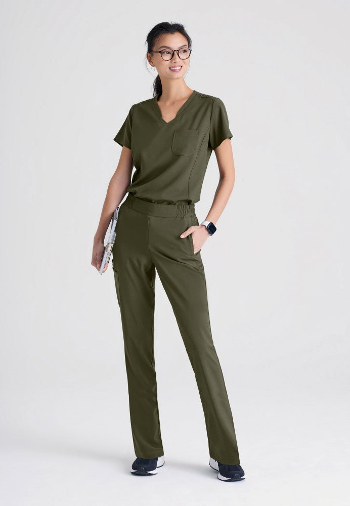 Sway Tuck In Scrub TopGrey's Anatomy EvolveGSST181-FERN-XXS