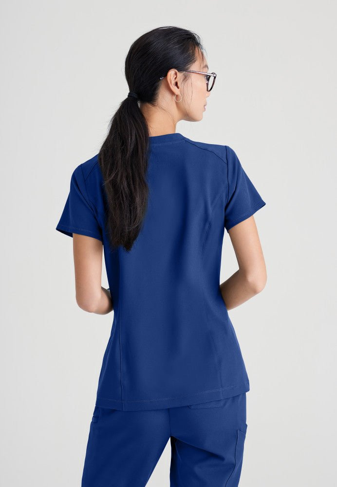 Sway Tuck In Scrub TopGrey's Anatomy EvolveGSST181-INDIGO-XXS