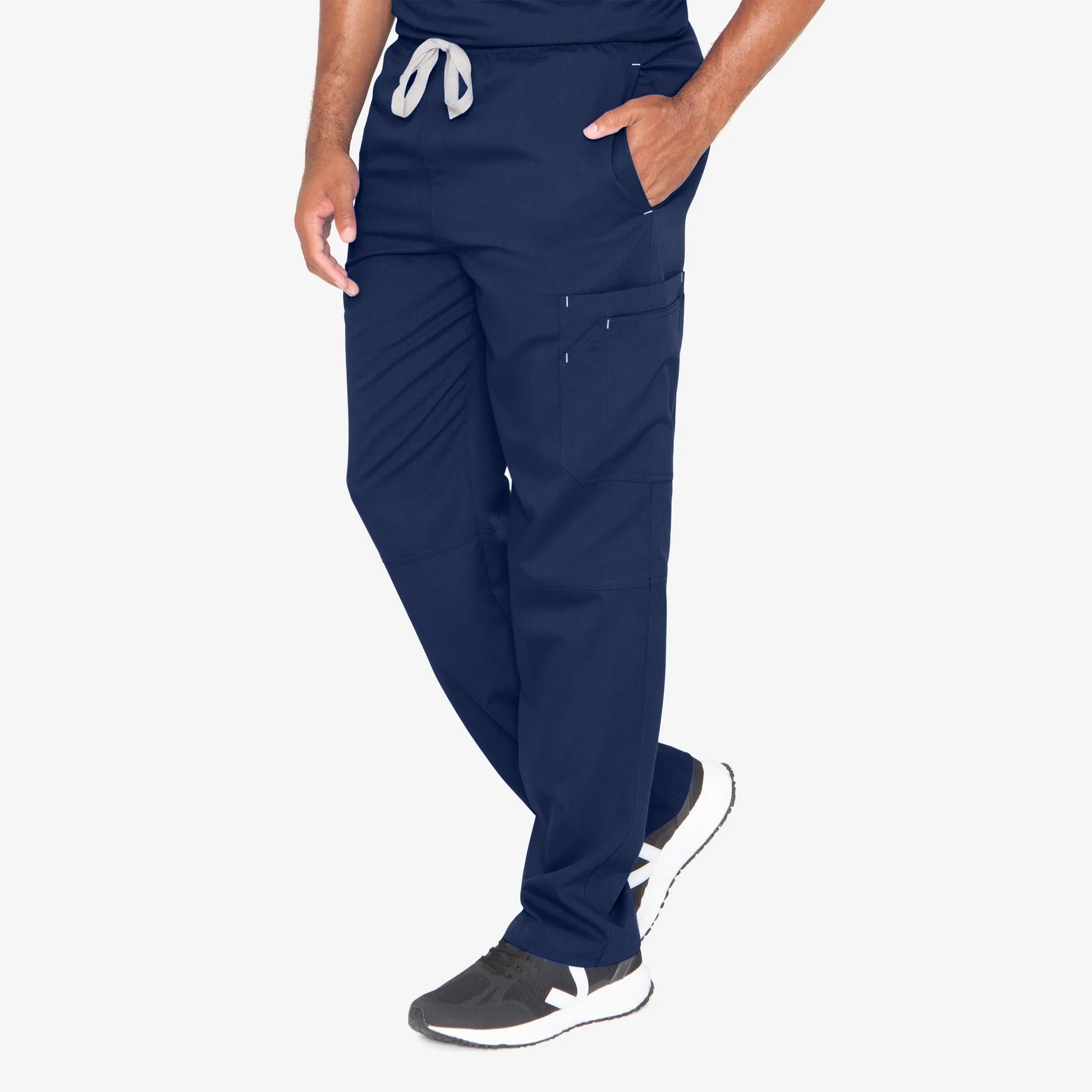 Grey's Anatomy Preston Pant - Men's 6 Pocket Scrub Pant Tall Men's Tall Scrub Pant Grey's Anatomy Classic Navy XS 